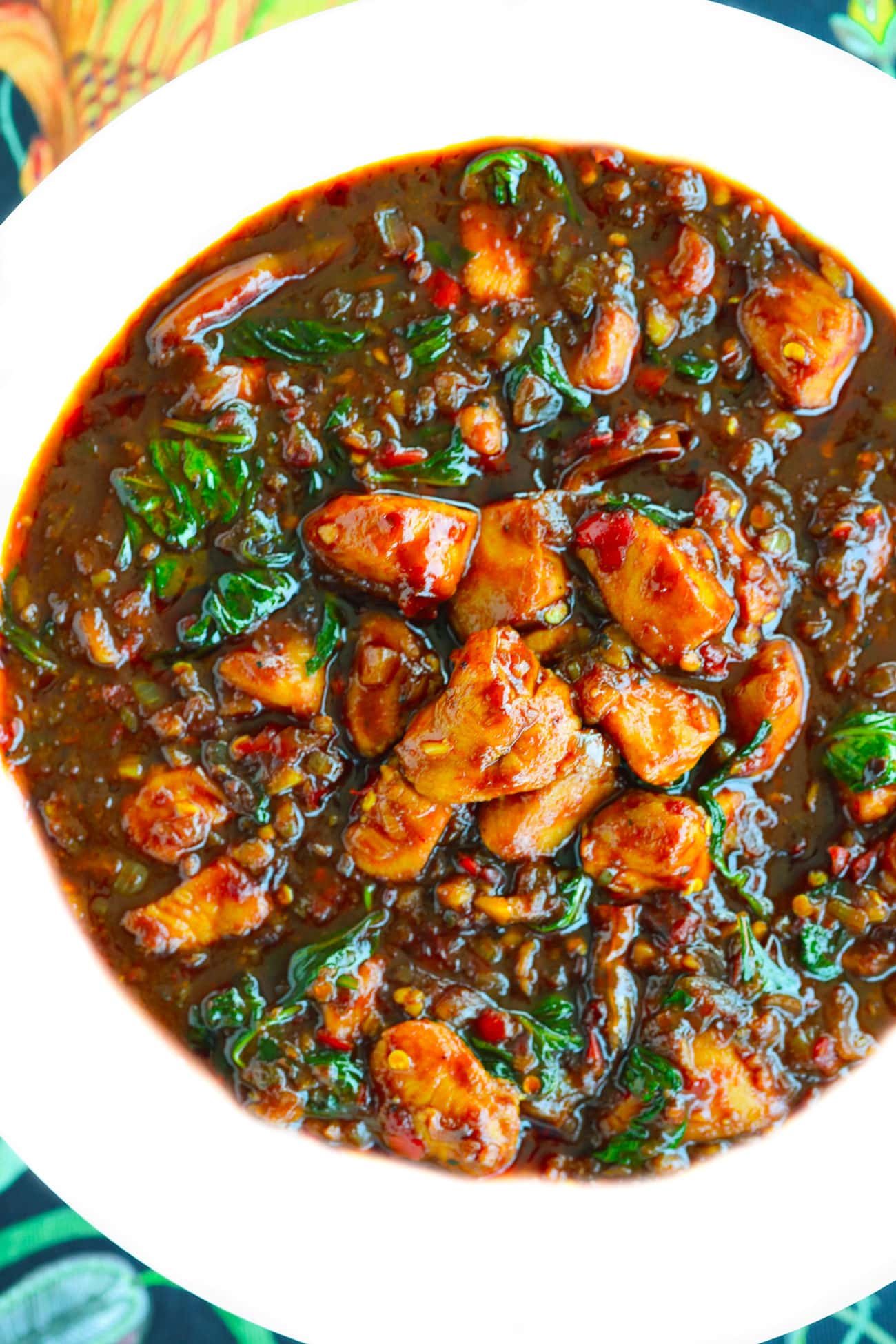 Spicy Thai Basil Chicken