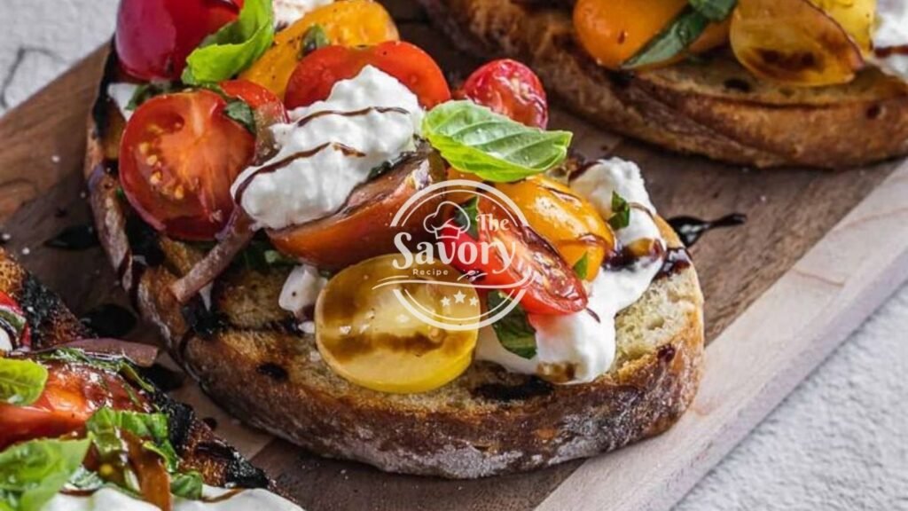 Bruschetta Italian Appetizer